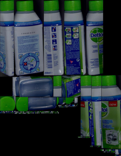 瓶子：dettol washing machine