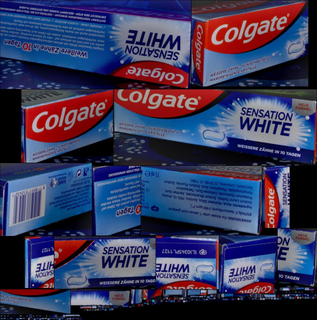 盒子：colgate