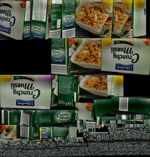 盒子：crunchy muesli