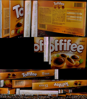 盒子：toffifee