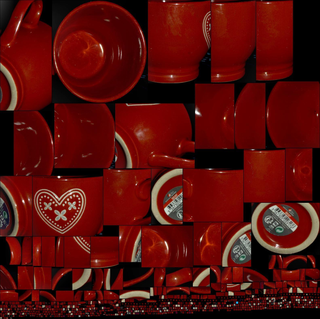 杯子：red