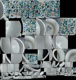 杯子：teal pattern ikea