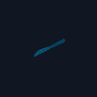 餐具：knife 1