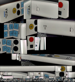 遥控器：tv white quelle