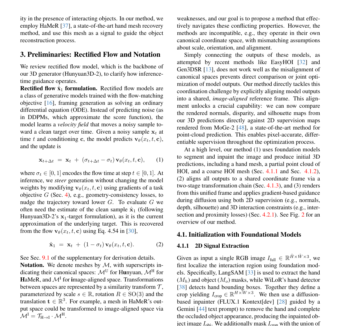 FollowMyHold Figure 2: phased geometric guidance pipeline